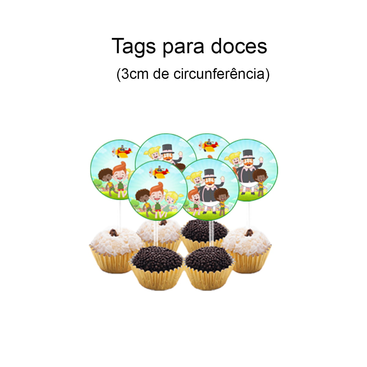 Cupcake bichinhos  Compre Produtos Personalizados no Elo7