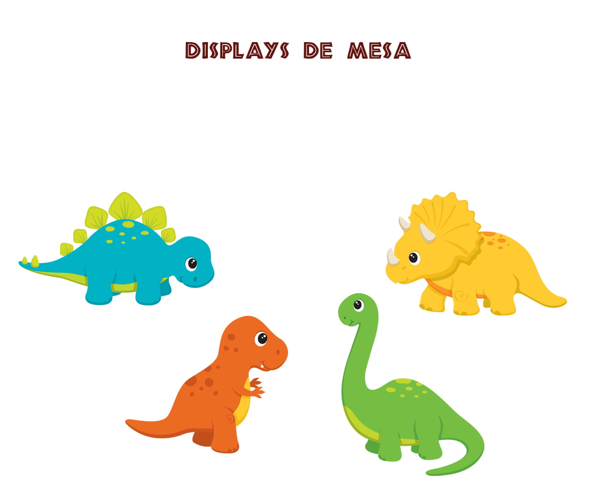 Display Dinossauro Baby - Decoração Infantil!