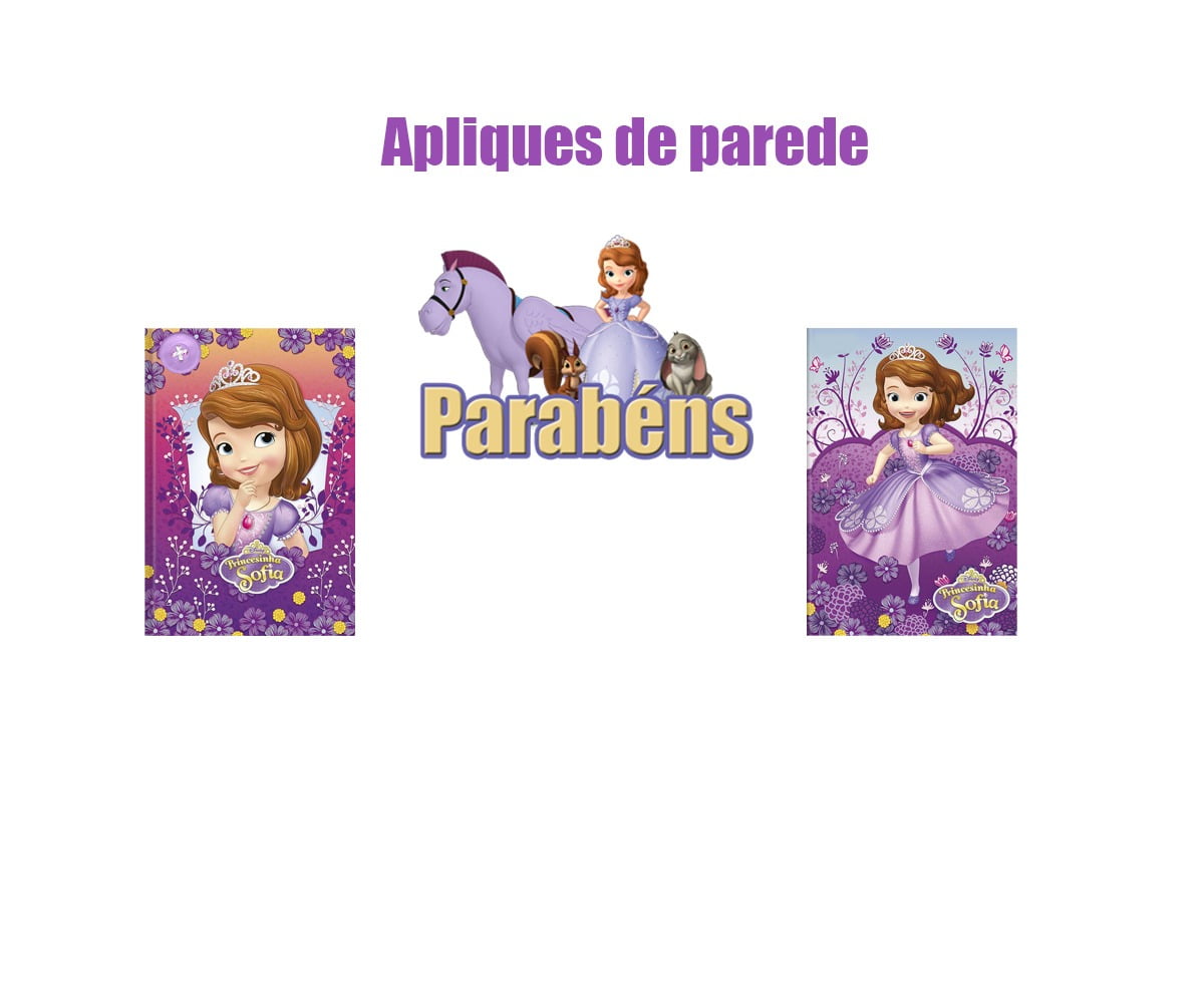 KIT PERSONALIZADOS TEMA PRINCESA SOFIA