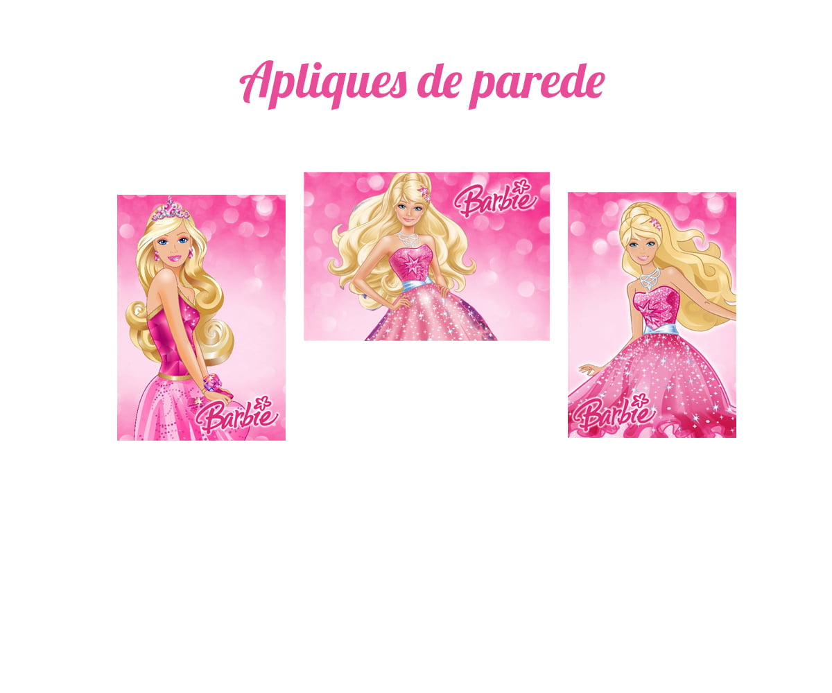 Bolos Decorados: Bolo Decorado Barbie Princesa e Cupcakes