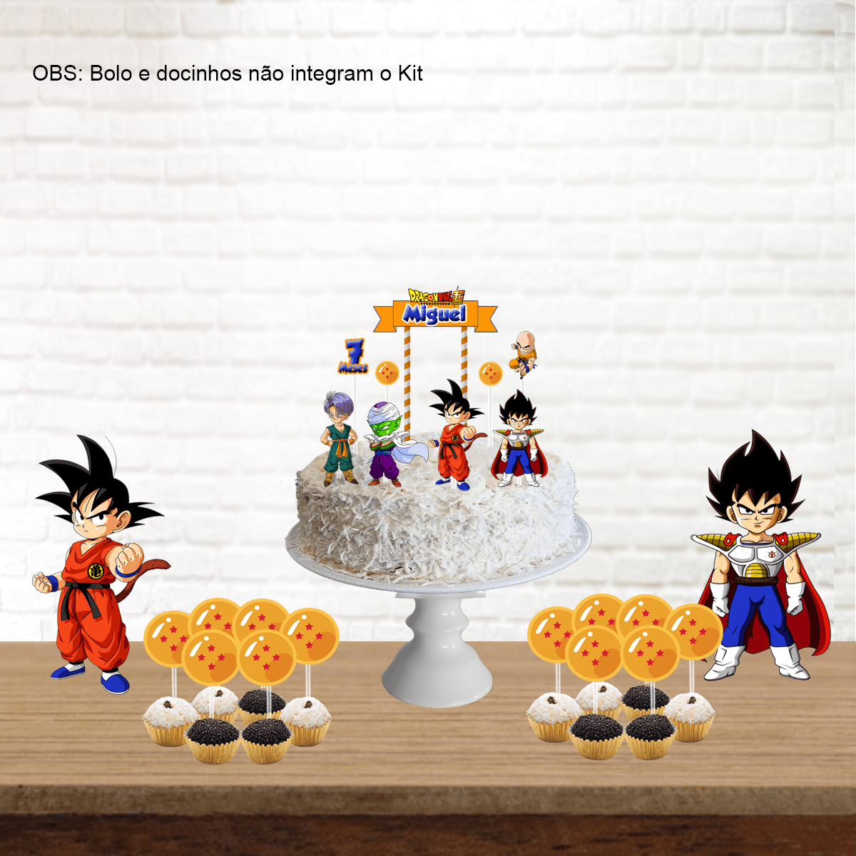 Decoração Festa Dragon Ball Super