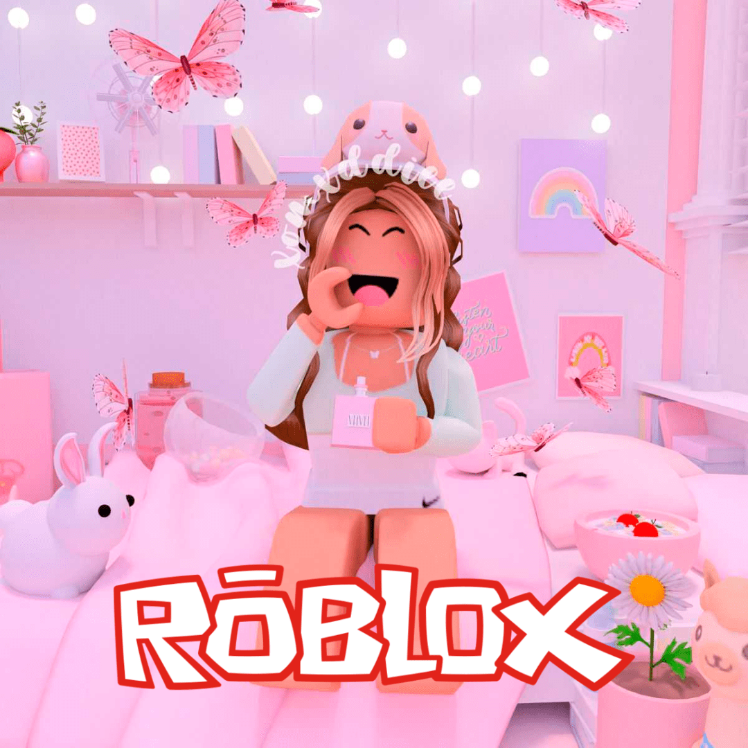 Pin em Festa Roblox Rosa