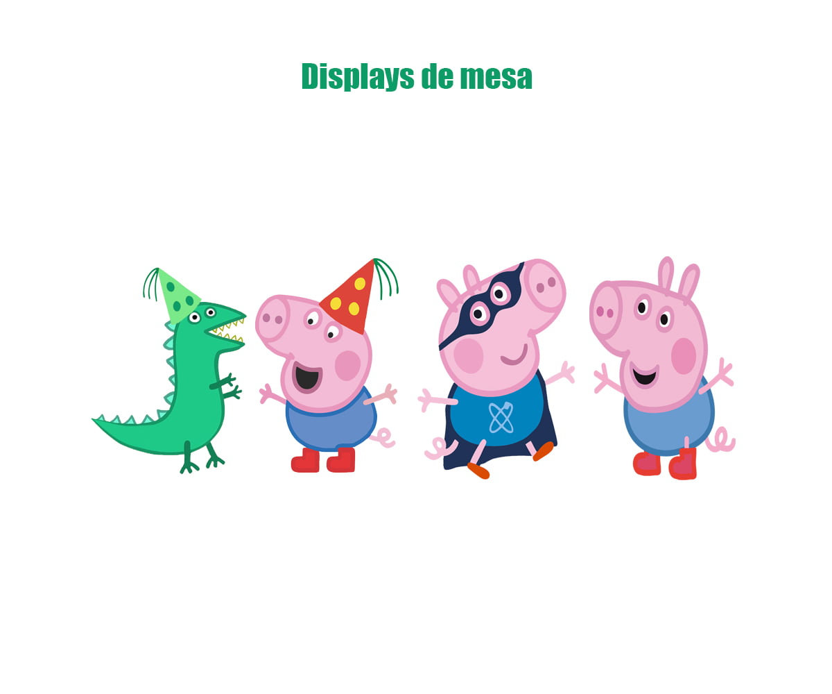 KIT GEORGE PIG II, Desin Artes, Elo7