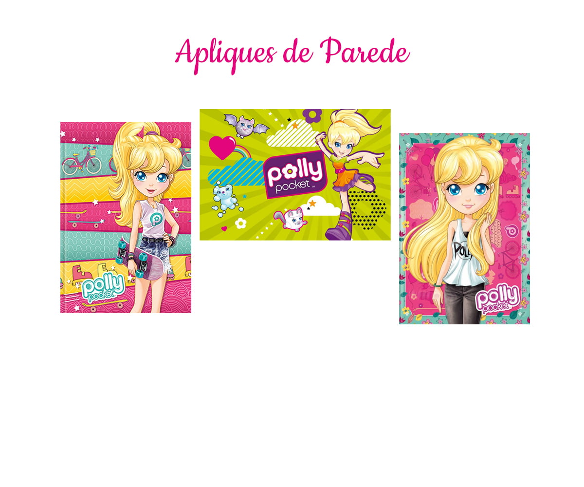 Mini Boneca - Polly Pocket - Polly com Carro de Carnaval - Carro