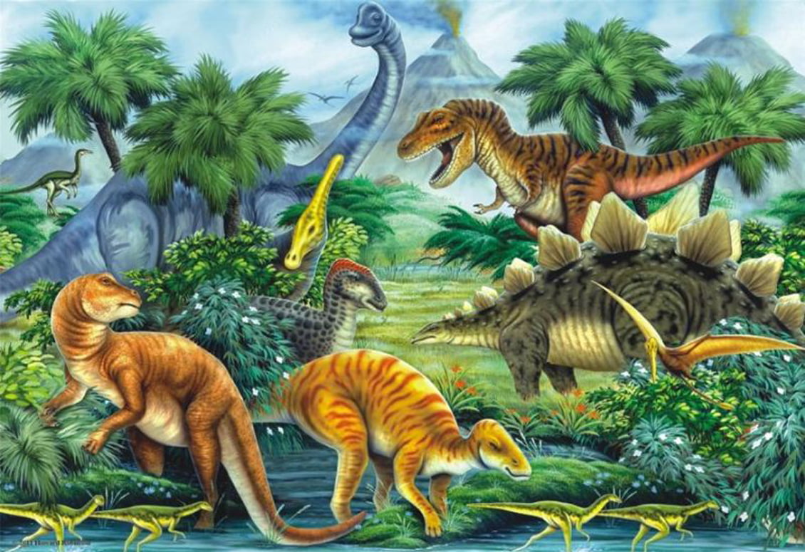 Papel Arroz A4 - Dinossauros desenho - tamanho 20x30 cm - Pic Art  Personalizados