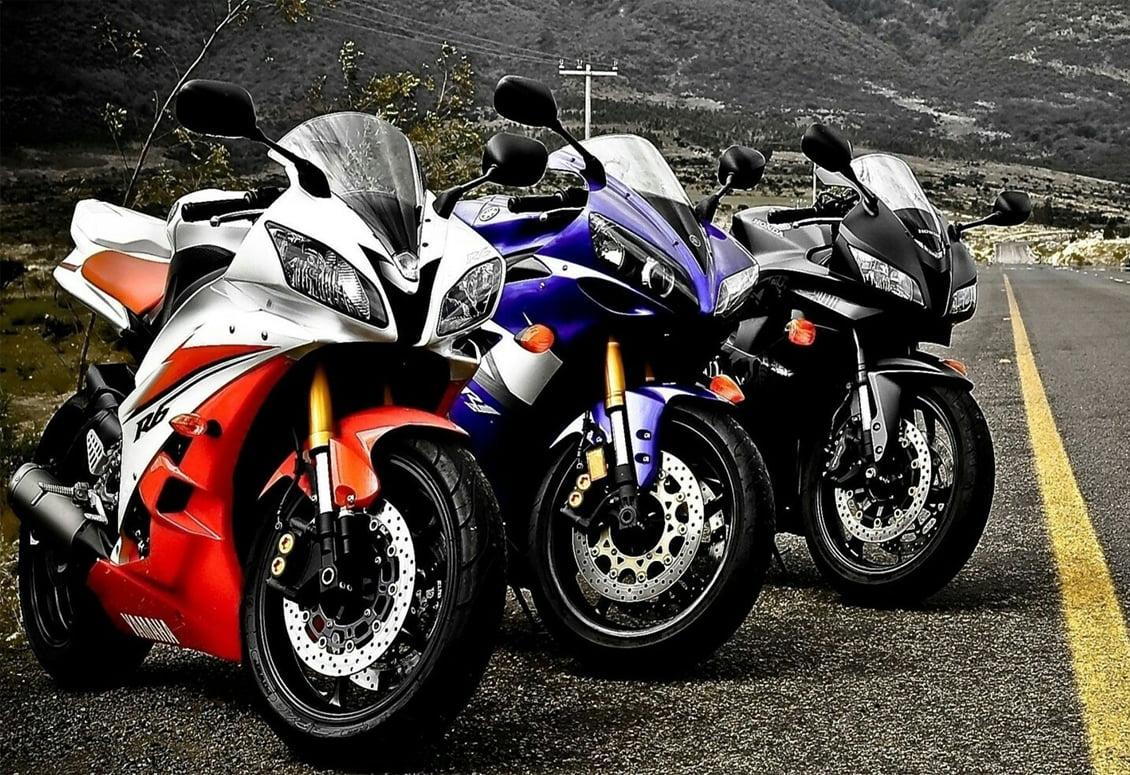Motos Motocicletas e Bikes Papel De Arroz p/ Bolo Retangular A4 20x30cm  (Motocross) MOD.01