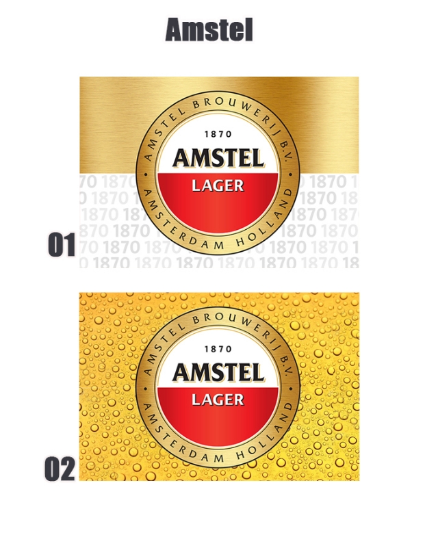 Papel de Arroz Personalizado Cerveja Amstel - tamanho 20x30cm