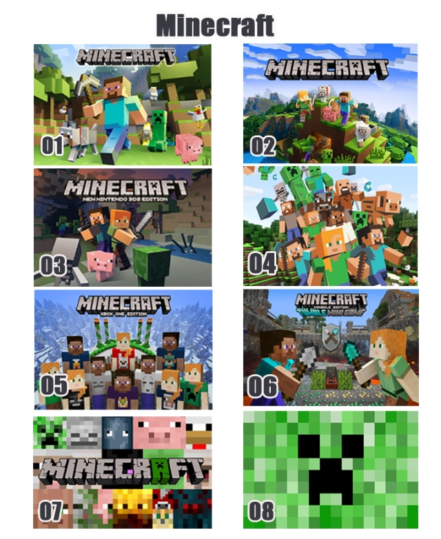 Minecraft Mine Craft Papel De Arroz p/ Bolo A4 20x30cm MOD.06 em Promoção  na Americanas