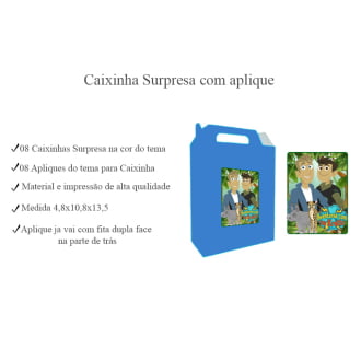 kit Aniversário  Aventuras com os Kratts