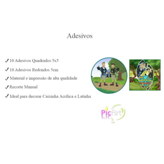kit Aniversário  Aventuras com os Kratts