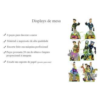 kit Aniversário  Aventuras com os Kratts