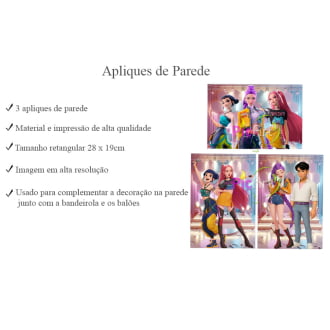 Kit Aniversário Guerreiras do K-pop