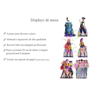 Kit Aniversário Guerreiras do K-pop