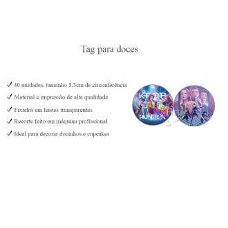 Kit Aniversário Guerreiras do K-pop