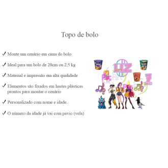 Kit Aniversário Guerreiras do K-pop