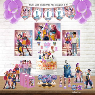 Kit Aniversário Guerreiras do K-pop