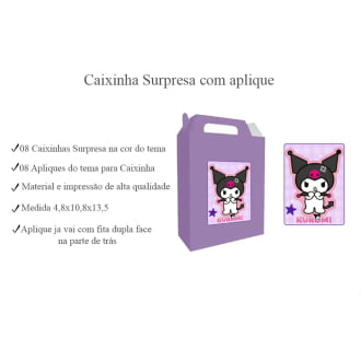 Kit Aniversário Kuromi 
