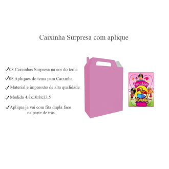 Kit Aniversário Personalizado 3 Palavrinhas para menina