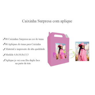 Kit Aniversário Personalizado Ana Castela Rosa