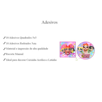 Kit Aniversário Personalizado as Meninas Super Poderosas