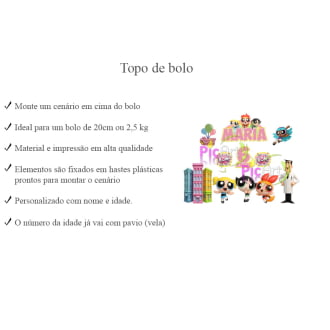 Kit Aniversário Personalizado as Meninas Super Poderosas