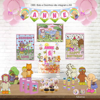 Kit Aniversário Personalizado Bobbie Goods