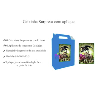 Kit Aniversário Personalizado Como treinar seu Drgão