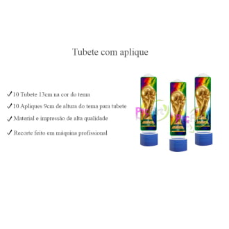 Kit Aniversário Personalizado Copa 2026 Craques do Futebol