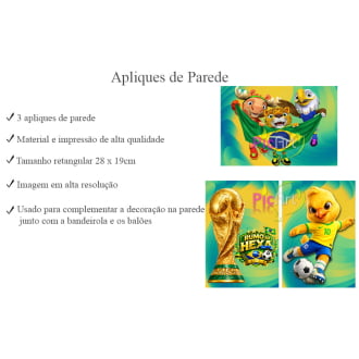 Kit Aniversário Personalizado Copa 2026