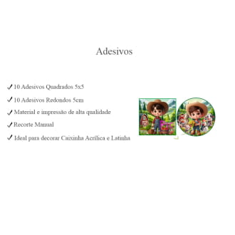 Kit Aniversário Personalizado fazendinha 3D menino