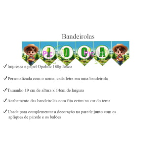 Kit Aniversário Personalizado fazendinha 3D menino