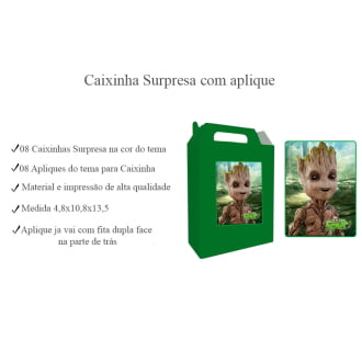 Kit Aniversário Personalizado Groot