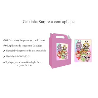Kit Aniversário Personalizado Labubu