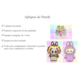 Kit Aniversário Personalizado Labubu