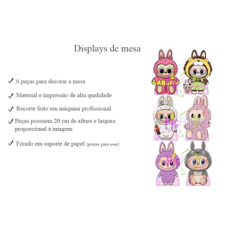Kit Aniversário Personalizado Labubu