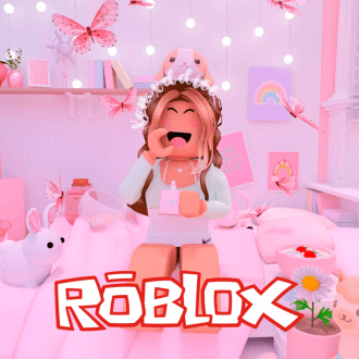 Kit Aniversário Personalizado Roblox para menina
