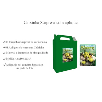 Kit Aniversário Personalizado Sherek