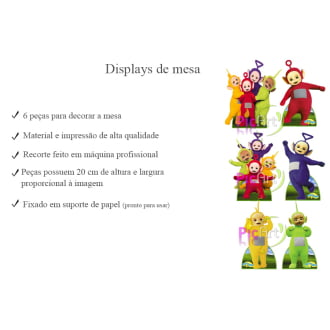 Kit Aniversário Personalizado Teletubbies