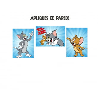 Kit Aniversário Personalizado Tom e Jerry