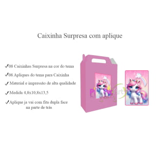 Kit Aniversário Personalizado Unicórnio Colors