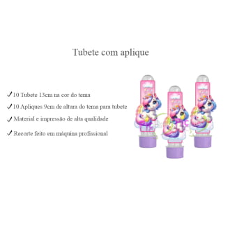 Kit Aniversário Personalizado Unicórnio Colors