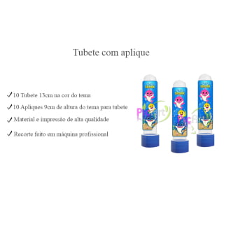 Kit Aniversário Personalizado Baby Shark para menino