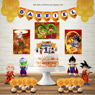 Kit Aniversário Personalizado Dragon Ball Z Baby