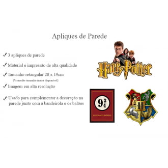 Kit Aniversário Personalizado Harry Potter