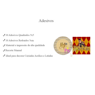 Kit Aniversário Personalizado Harry Potter