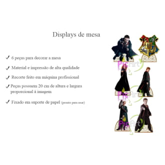 Kit Aniversário Personalizado Harry Potter