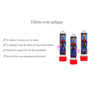 Kit Aniversário Personalizado Homem Aranha