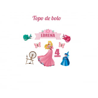 Kit Aniversário Personalizado Princesa Aurora