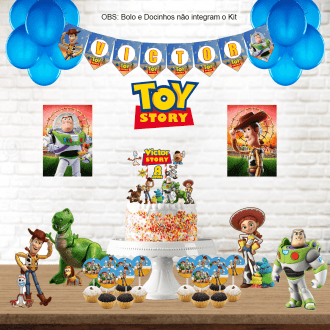Kit Aniversário Personalizado Toy Story