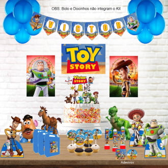 Kit Aniversário Personalizado Toy Story